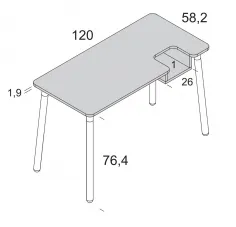 Escritorio con cubeta 2