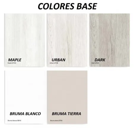 Escritorio moderno en L orientación derecha