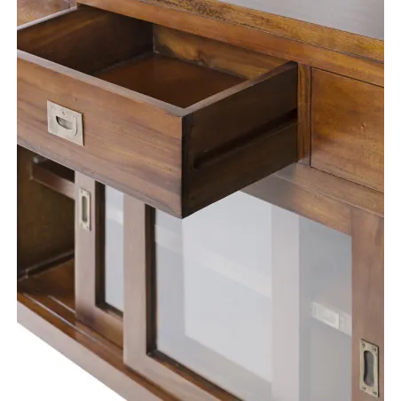 APARADOR FLAMINGO MADERA DE CAOBA ESTILO COLONIAL