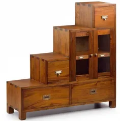 Aparador 6 cajones madera mindi estilo colonial