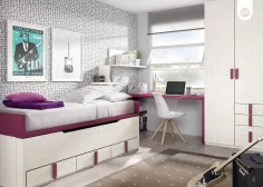 Habitacion juvenil con armario