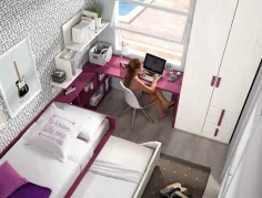 Habitacion juvenil con armario 2