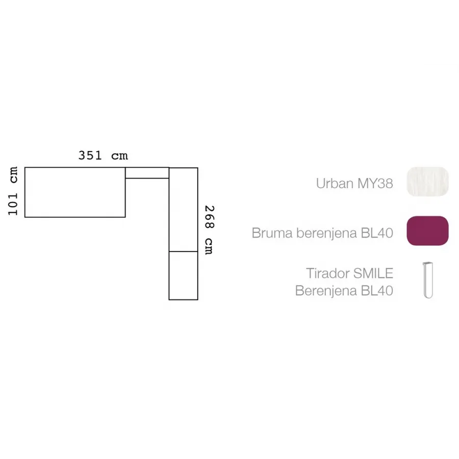 Habitacion juvenil con armario