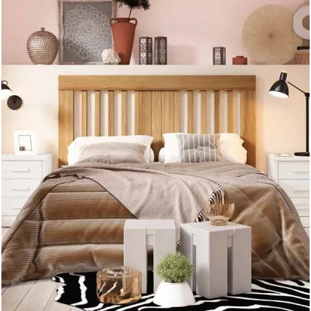 Cabecero colonial Barras matrimonial