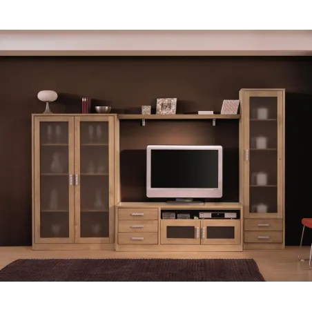 Salón Natura madera de pino