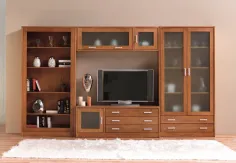 Modular de salón en madera Natura