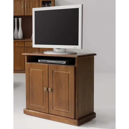 Mesa tv provenzal con ruedas modelo Nova