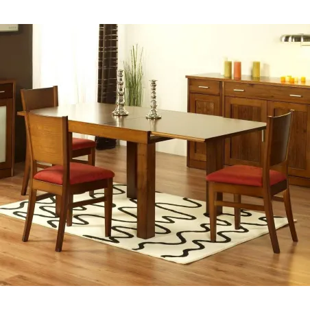 Mesa extensible volteador Nova madera de pino