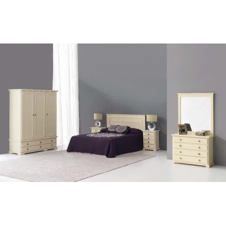 Dormitorio Maya clásico contemporáneo con armario