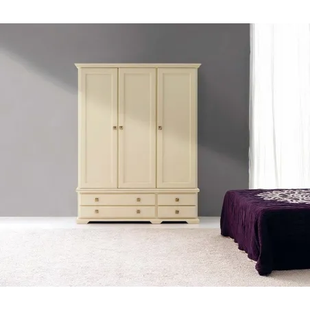 Dormitorio Maya clásico contemporáneo con armario