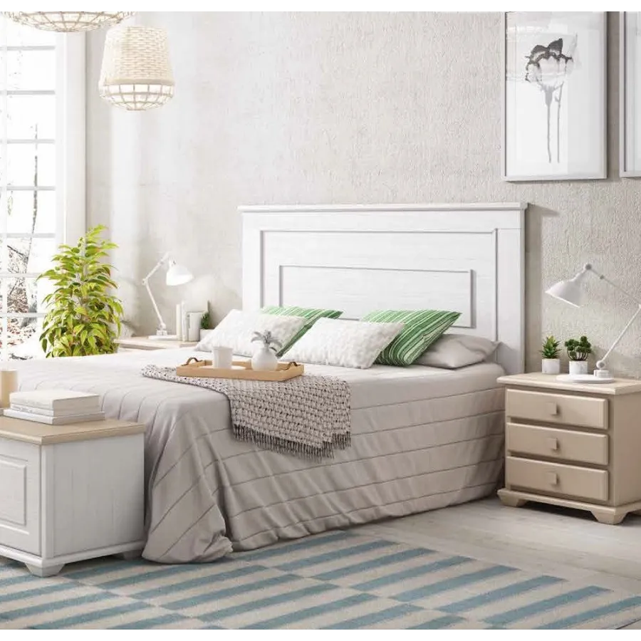 Cabecero modelo Maya de diseño clásico contemporáneo madera maciza