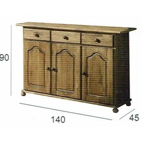 PLATERO MADERA 2 MEDIDAS