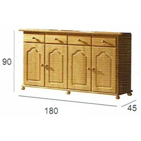 PLATERO MADERA 2 MEDIDAS