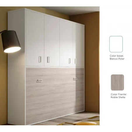 Cama abatible con armario en la tienda de MuebleDescanso Málaga