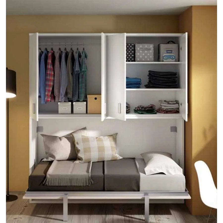 Cama abatible con armario en la tienda de MuebleDescanso Málaga