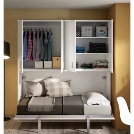 Cama abatible con armario en la tienda de MuebleDescanso Málaga