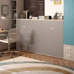 Cama abatible horizontal para colchón individual Mueble Descanso Málaga