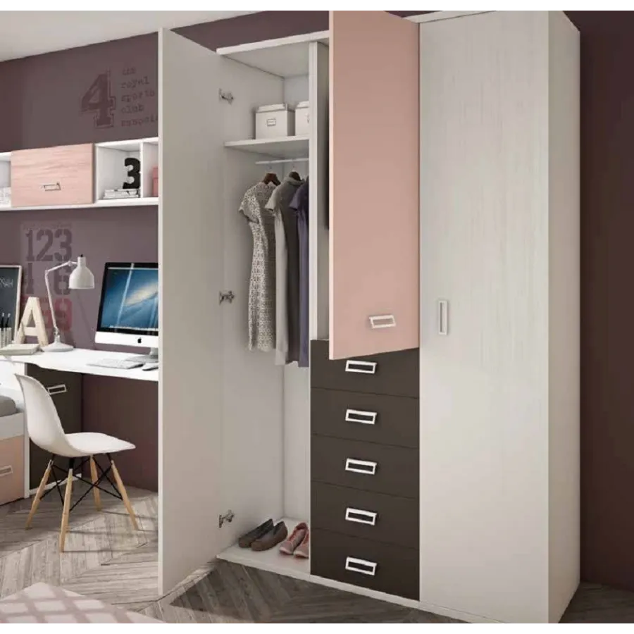 Armario sinfonier de tres puertas