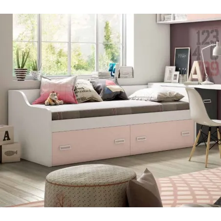 Cama nido con cajones