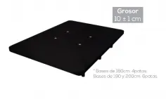 Base tapizada 3d extragruesa