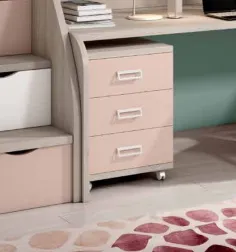 Mesita noche con cajones gran capacidad