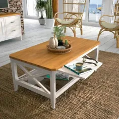 Mesa centro GÉNOVA GRUPO SEYS EN MUEBLESGUADALHORCE.ES