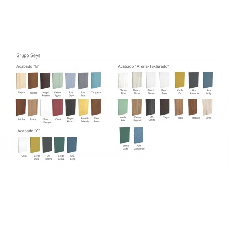 Mesa centro GÉNOVA GRUPO SEYS EN MUEBLESGUADALHORCE.ES