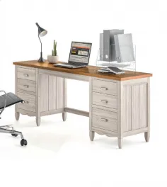 Escritorio Amberes 160/210 con dos cajoneras