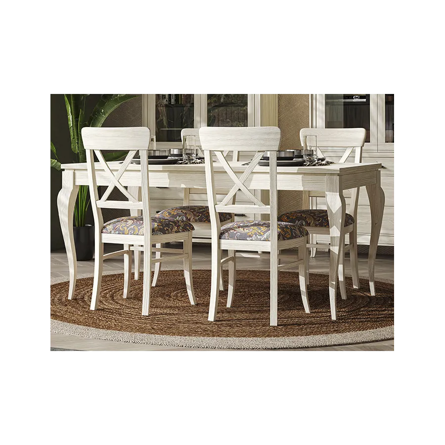 MESA COMEDOR TABICA EXTENSIBLE MEDITERRÁNEO