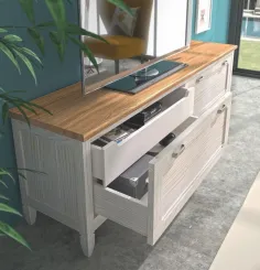 MUEBLE TV AMBERES 188 COLONIAL GRUPO SEYS 2