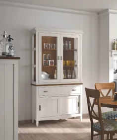 MUEBLE VITRINA CON BAJO APARADOR AMBERES GRUPO SEYS