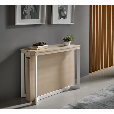 Mesa consola modelo Lika de Pemi con 4 extensibles