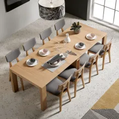 Mesa consola modelo Lumier de Pemi cuatro extensibles