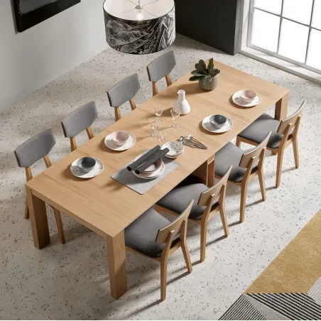 Mesa consola modelo Lumier de Pemi cuatro extensibles