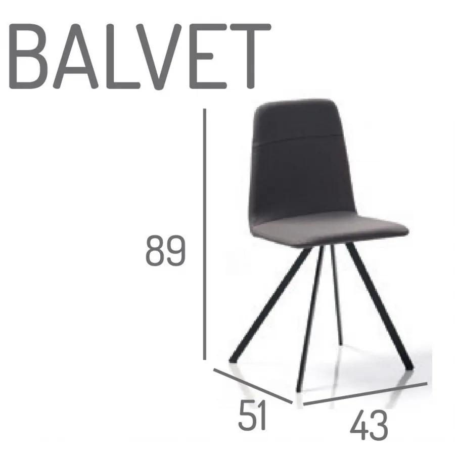 Silla moderna Balvet