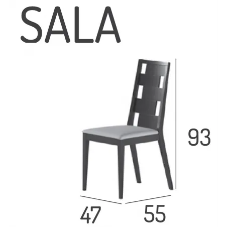 Silla Sala madera de haya