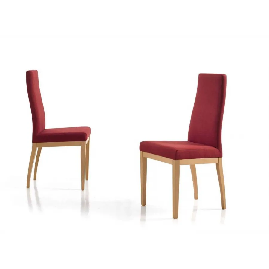 Silla moderna tapizada Magic