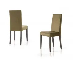 Silla tapizada pata recta Venus 2