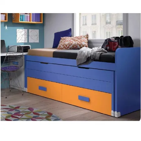 CAMA COMPACTA altura 72cm.