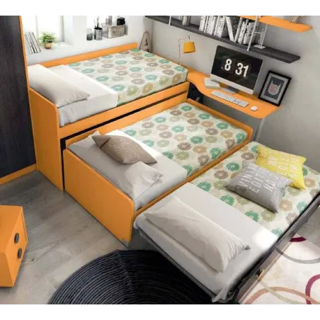 CAMA COMPACTA altura 72cm.