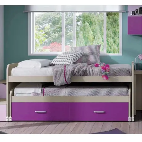 CAMA COMPACTA altura 72cm.