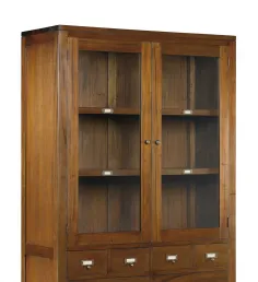 Vitrina Flamingo con cajones 2