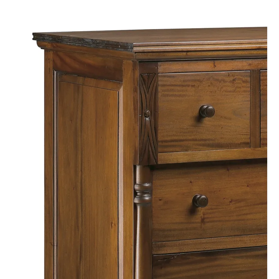 COMODA VINTAGE CON TALLA 6 CAJONES en Mueblesguadalhorce.es