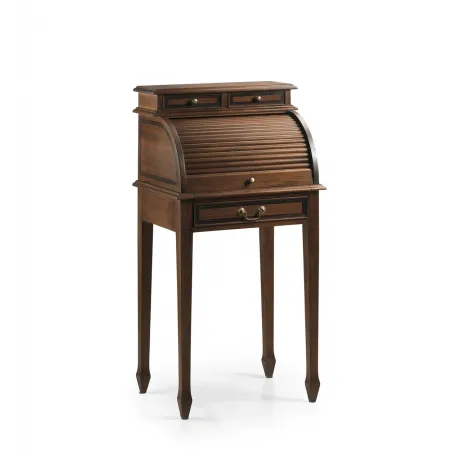 ESCRITORIO VINTAGE PEQUEÑO CON PERSIANA + BANDEJA EXTRAIBLE en Mueblesguadalhorce.es