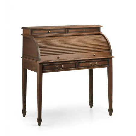 ESCRITORIO VINTAGE GRANDE CON PERSIANA + BANDEJA EXTRAIBLE en Mueblesguadalhorce.es