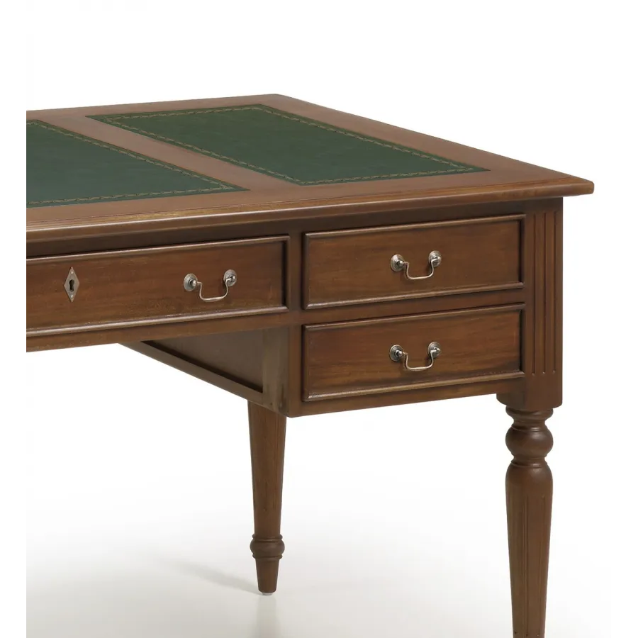 ESCRITORIO VINTAGE VICTORIAN 5 CAJONES  en Mueblesguadalhorce.es