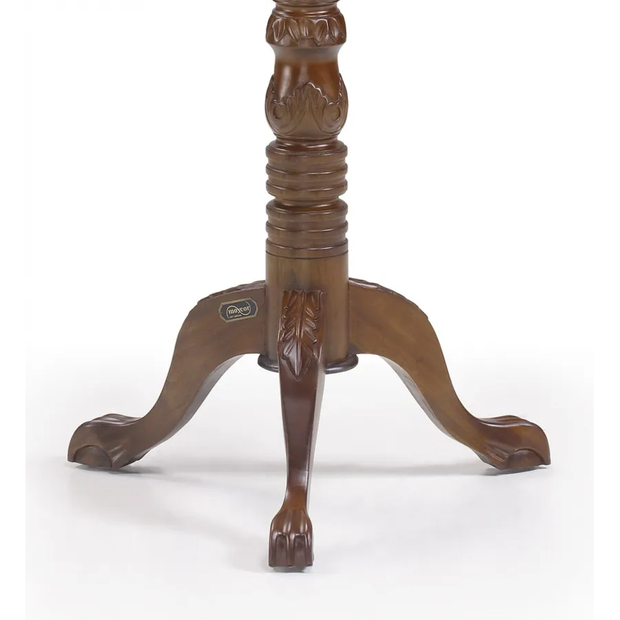 PERCHERO VINTAGE GIRATORIO 8 COLGADORES DE MADERA en Mueblesguadalhorce.es