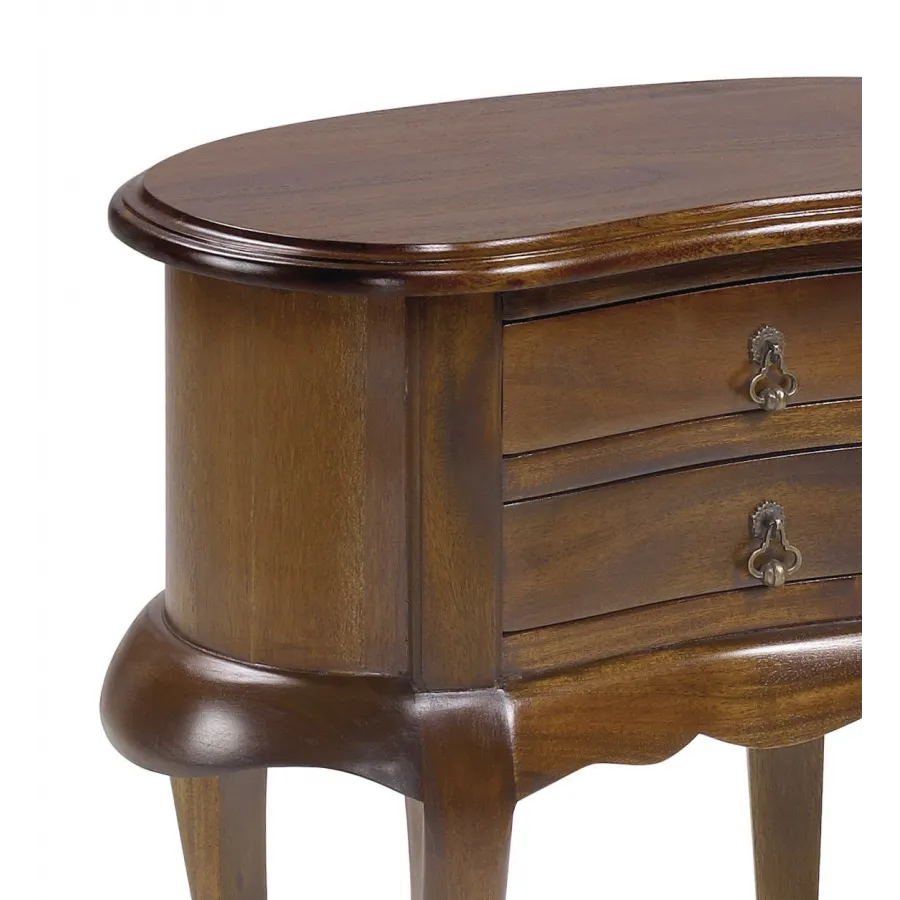 MESITA VINTAGE ANGELA 2 CAJONES en Mueblesguadalhorce.es