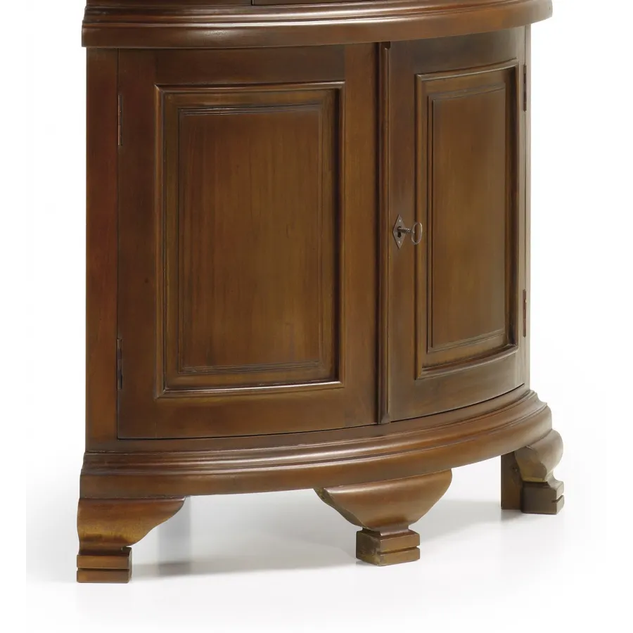 VITRINA VINTAGE RINCONERA 1 CAJON 4 PUERTAS en Mueblesguadalhorce.es