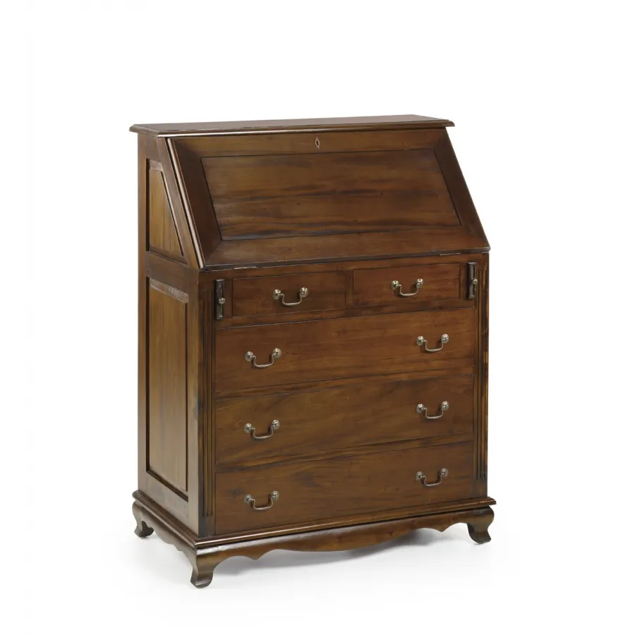 COMODA ESCRITORIO VINTAGE 2+3 CAJONES en Mueblesguadalhorce.es